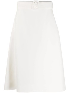Jil Sander юбка миди с поясом
