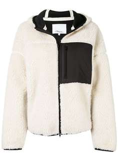 3.1 Phillip Lim SHERPA BONDED SPORTY JACKET W HOOD