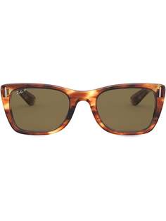 Ray-Ban солнцезащитные очки Wayfarer в оправе черепаховой расцветки
