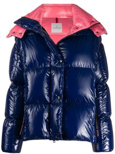 Moncler пуховик с капюшоном