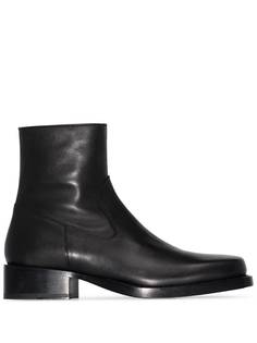 Ann Demeulemeester ботинки с квадратным носком