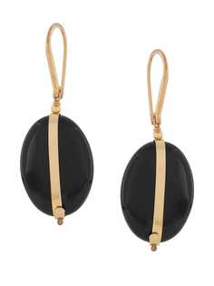 Isabel Marant серьги с французским замком