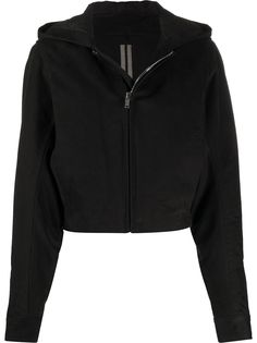 Rick Owens DRKSHDW куртка с объемными рукавами и капюшоном