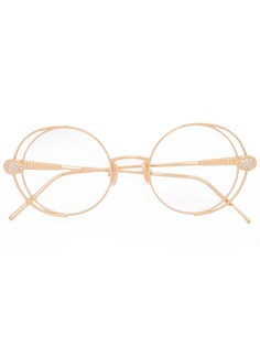 Boucheron Eyewear оправа для очков с кристаллами Swarovski