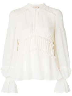 Tory Burch блузка в рубчик