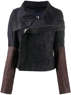 Rick Owens деконструированная байкерская куртка на молнии