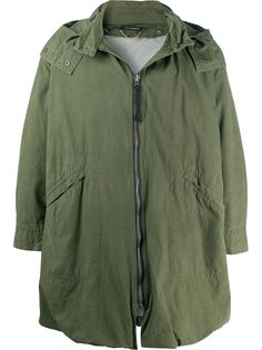 C.P. Company Pre-Owned пальто 1990-х годов со съемным капюшоном