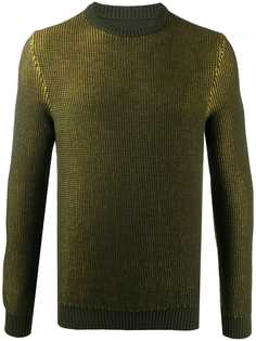 Zanone фактурный свитер с круглым вырезом