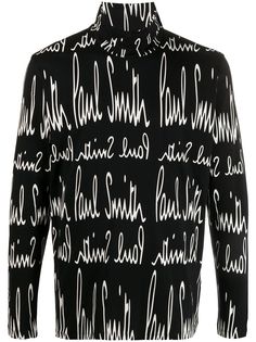 Paul Smith свитер с логотипом и длинными рукавами