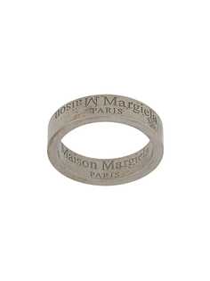 Maison Margiela кольцо с гравировкой логотипа