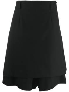 Comme Des Garçons Homme Plus однотонная юбка-шорты