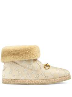 Gucci сапоги с пряжкой Horsebit