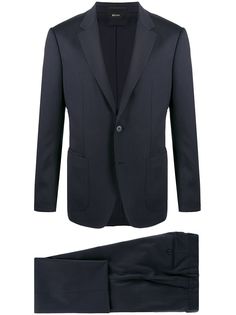 Ermenegildo Zegna костюм-двойка с однобортным пиджаком