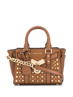 Michael Michael Kors сумка-тоут с заклепками и декоративным замком