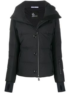 Moncler Grenoble стеганый куртка с воротником-воронкой