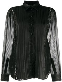 Ports 1961 полупрозрачная блузка в полоску