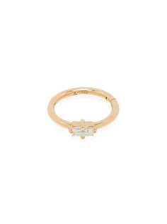 Lizzie Mandler Fine Jewelry подвеска-кольцо из желтого золота с бриллиантом