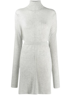 Helmut Lang платье с высоким воротником