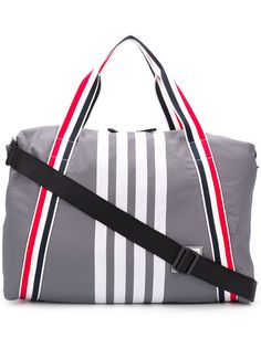 Thom Browne спортивная сумка среднего размера с полосками RWB