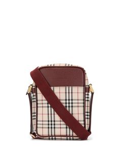 Burberry Pre-Owned сумка через плечо в клетку