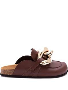 JW Anderson мюли с массивной цепочкой