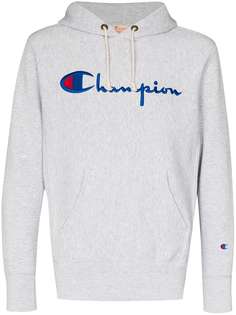 Champion худи с вышитым логотипом