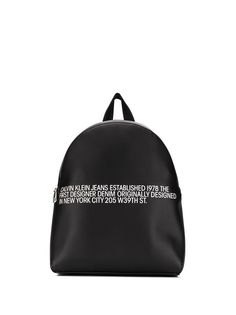 Calvin Klein Jeans рюкзак с надписью