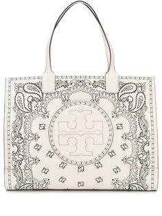 Tory Burch сумка-тоут Ella с принтом