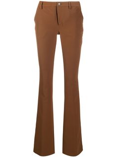 Pt01 расклешенные брюки средней посадки