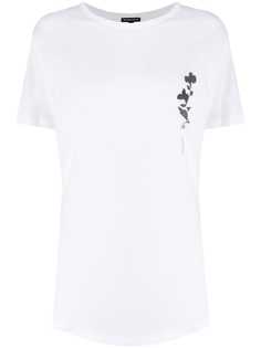 Ann Demeulemeester футболка с цветочным принтом