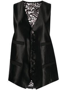 Ann Demeulemeester жилет с узором пейсли