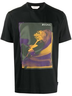 Ermenegildo Zegna футболка с графичным принтом