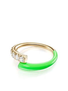 Melissa Kaye золотое кольцо Lola с бриллиантами