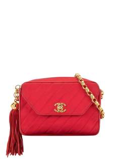 Chanel Pre-Owned каркасная сумка с кисточками