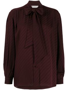 Givenchy блузка с объемными рукавами