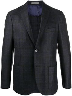 Corneliani строгий пиджак в клетку