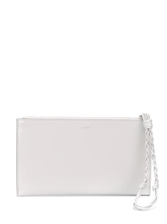 Jil Sander клатч с логотипом