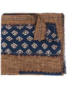 Delloglio шарф с абстрактным принтом