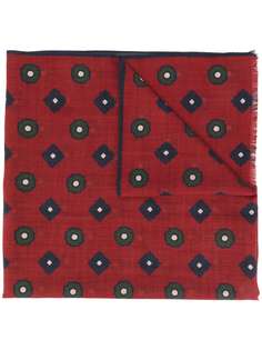 Delloglio шарф с абстрактным принтом