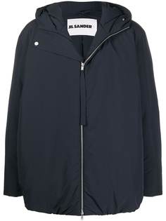 Jil Sander пуховик с капюшоном