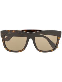 Gucci Eyewear солнцезащитные очки в квадратной оправе