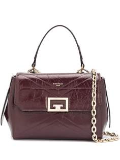 Givenchy стеганая сумка-тоут с логотипом