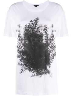Ann Demeulemeester футболка с принтом