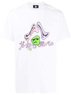 DUOltd футболка оверсайз с вышивкой