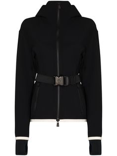 Moncler Grenoble куртка Maglia на молнии с поясом