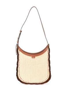 Chloé сумка Darryl среднего размера из рафии