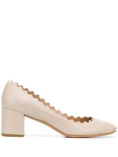 Chloé туфли-лодочки с фестонами
