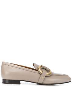 Chloé лоферы с круглой пряжкой