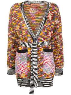 Missoni кардиган-пальто с узором