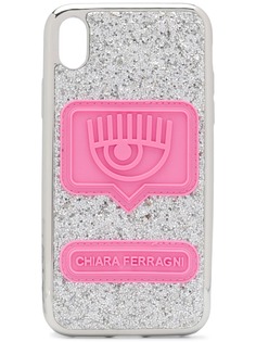 Chiara Ferragni чехол для iPhone XR с блестками